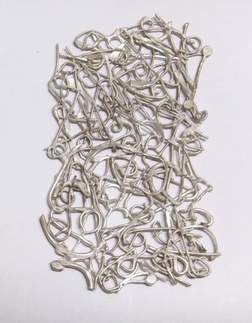 Judy Larson's Make a Lacy Argentium Scrap Metal Sheet - , General Education, Butane Torch, Soldering, Solder, make a lacy argentium scrap metal sheet